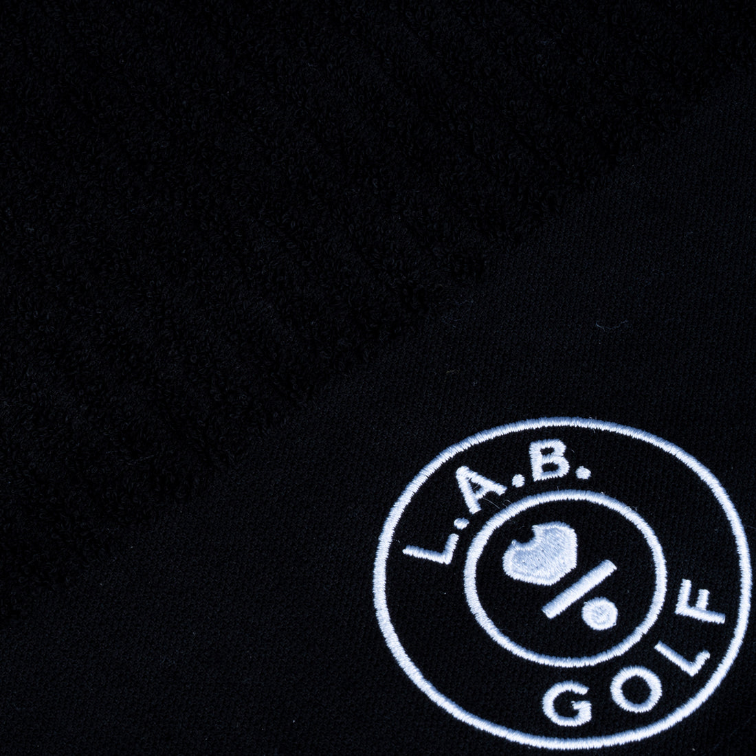 Classic Caddy Towel - Black