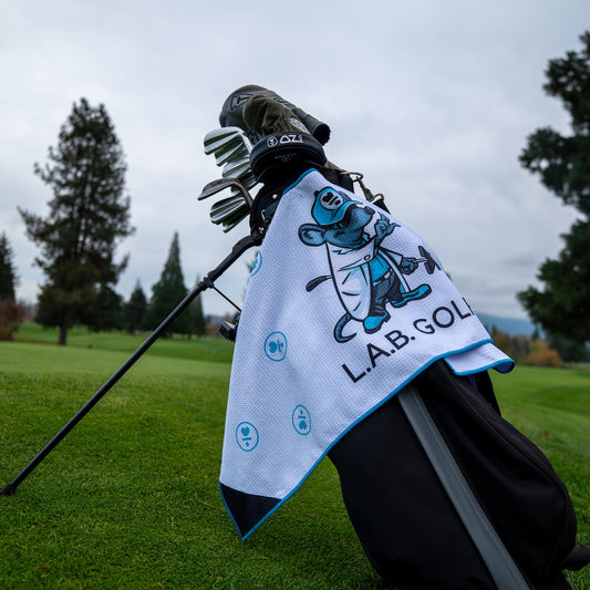 L.A.B. Chill Rat Scrubber Towel - White