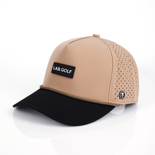 Two-Tone Rope Hat - Tan