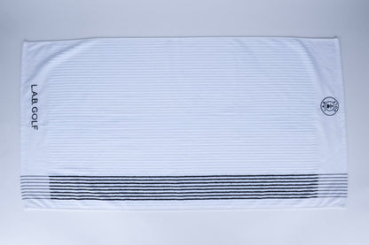 Classic Caddy Towel - White