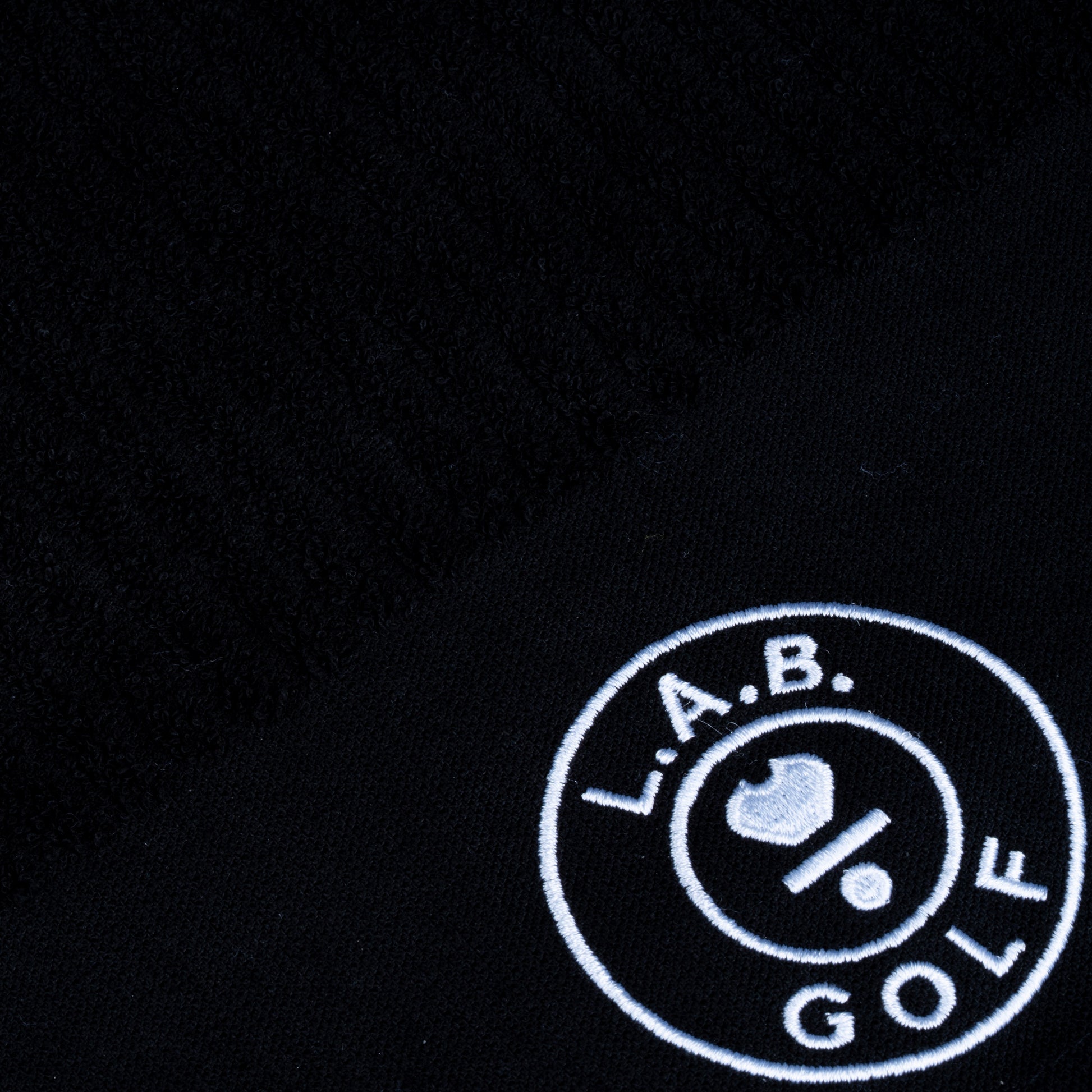 Classic Caddy Towel - Black