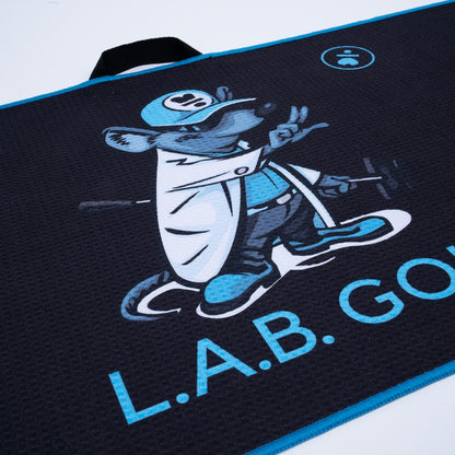 L.A.B. Chill Rat Scrubber Towel - Black
