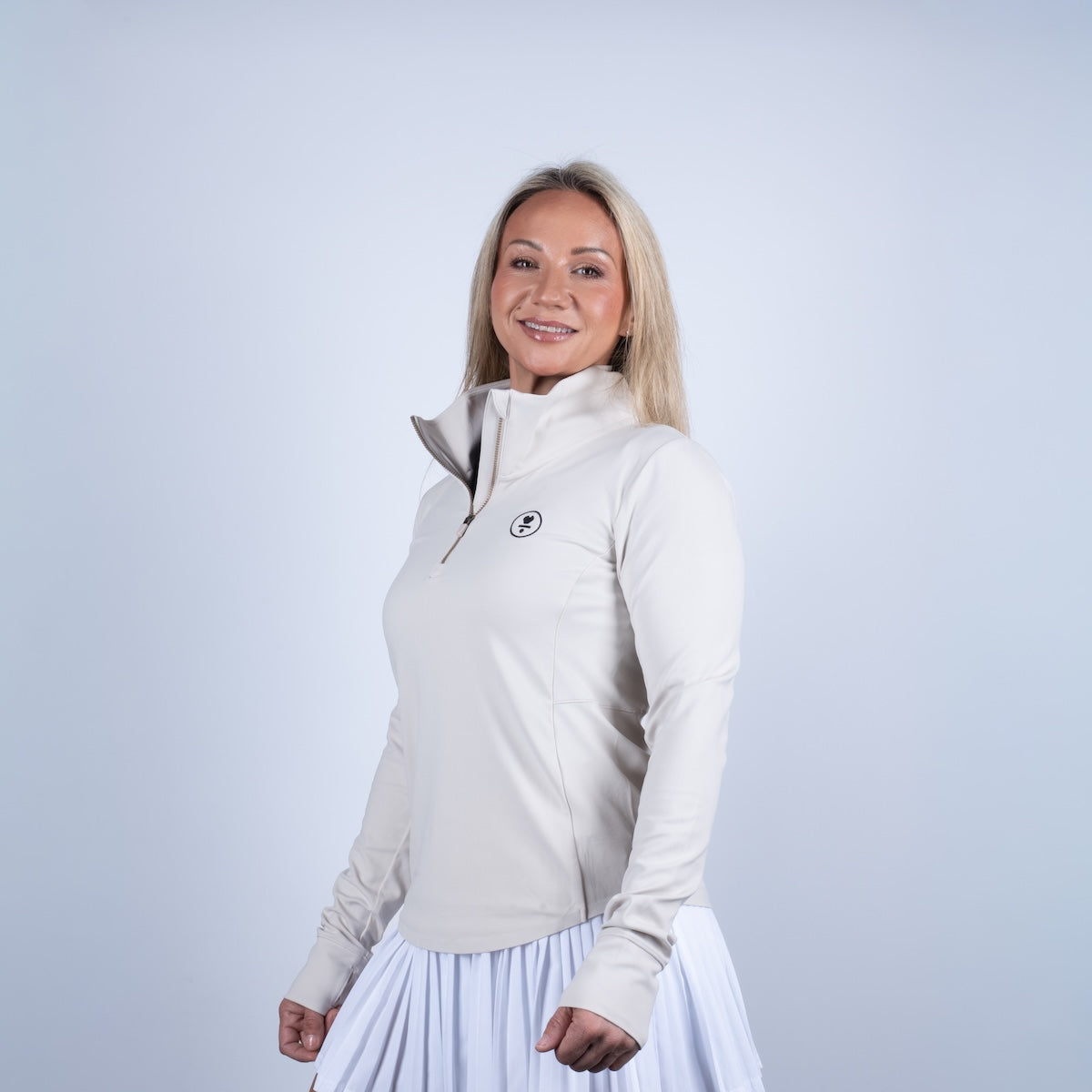 L.A.B. x Rhone Women's Course to Court Q-Zip - XS