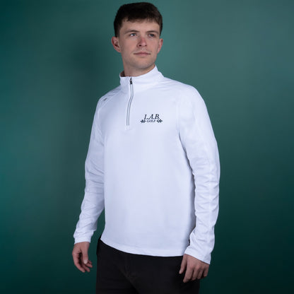 We’re All Patrons Q-Zip - White