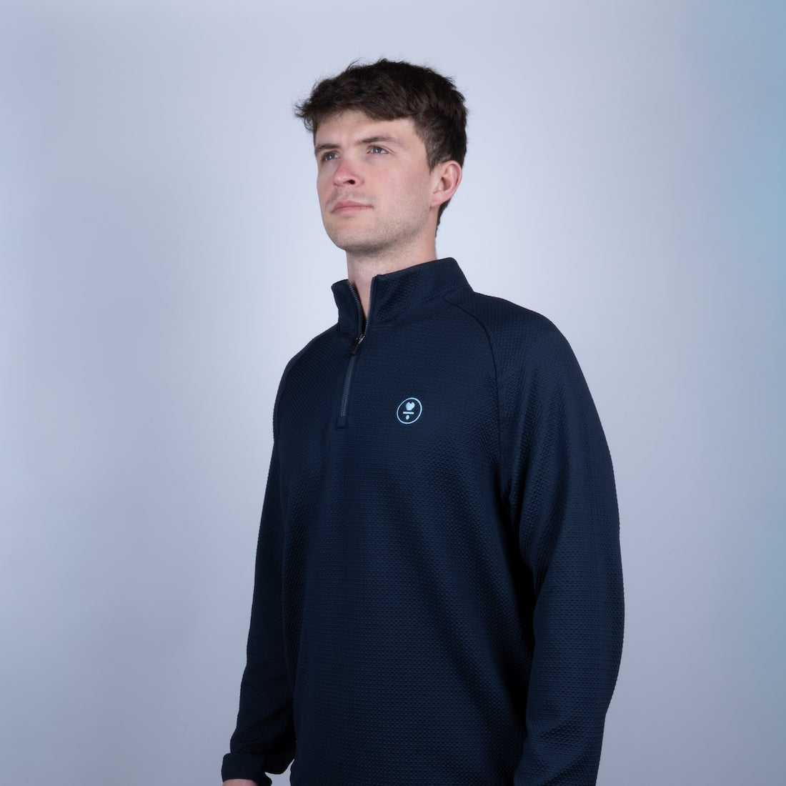 L.A.B. x Rhone Founder's Golf Q-Zip - Navy - Small