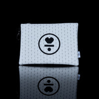 White Icon Zip Tote