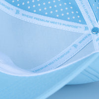 Curved Performance L.A.B. Rat Hat - Sky Blue