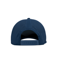 Curved 5-Panel Rope Hat: Stacked Logo - Orion
