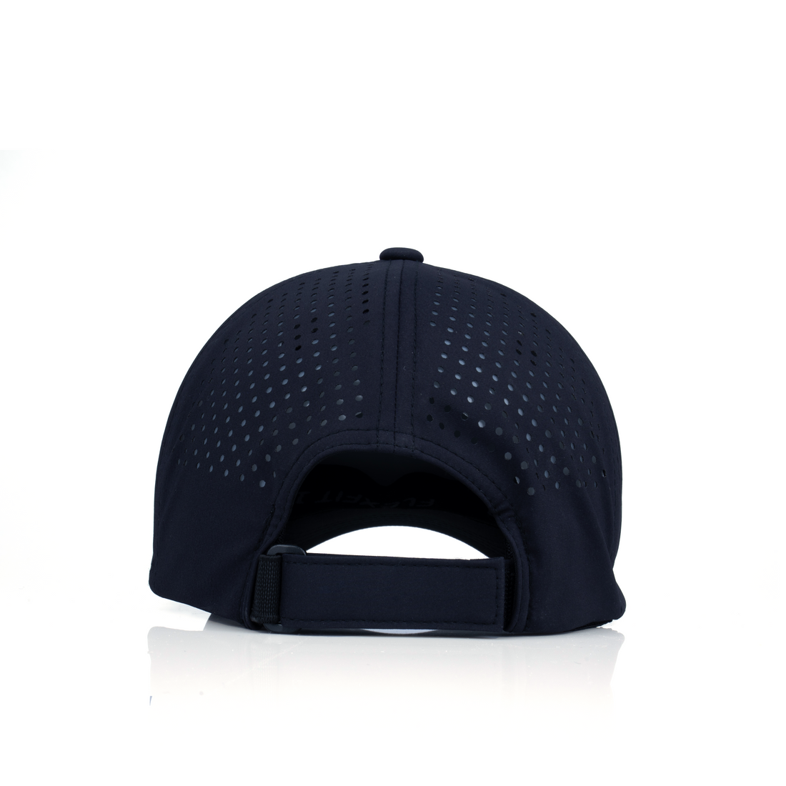 Curved Performance Hat: Stacked Logo - Multicam