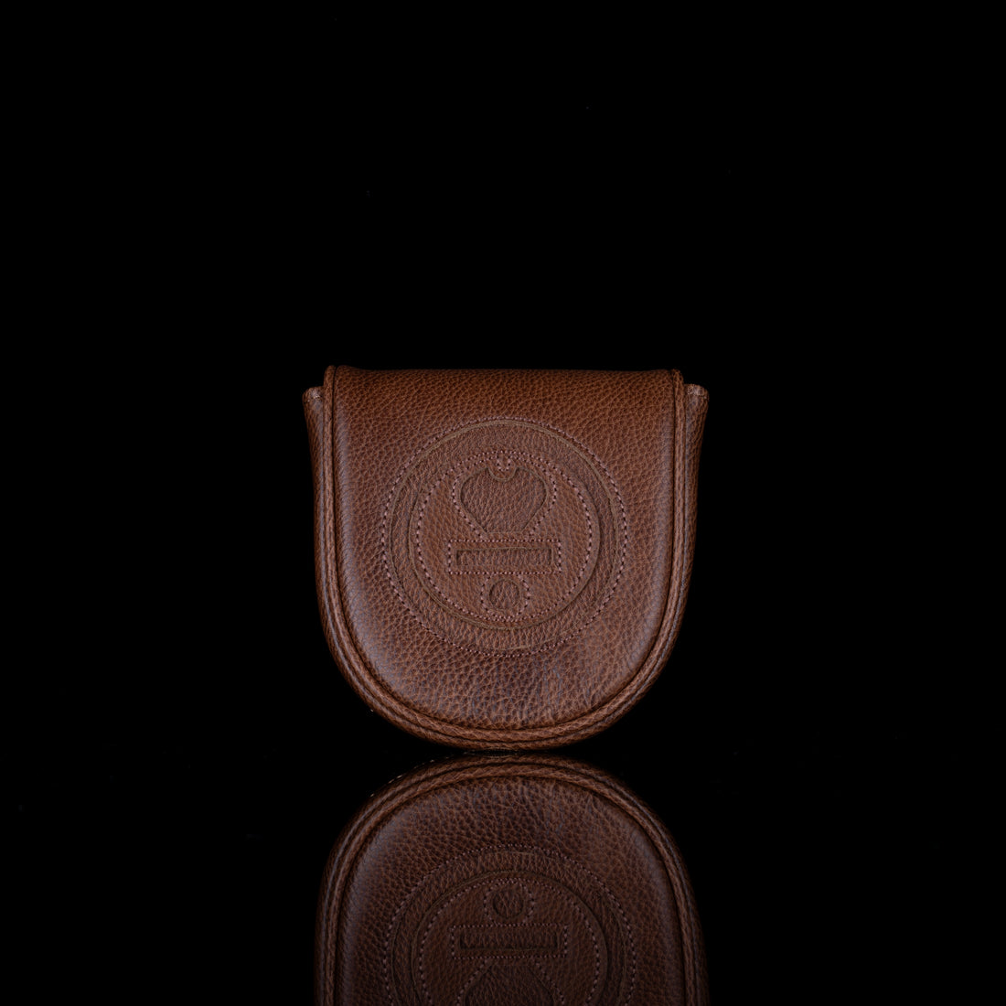 Distressed Leather Headcover - DF3