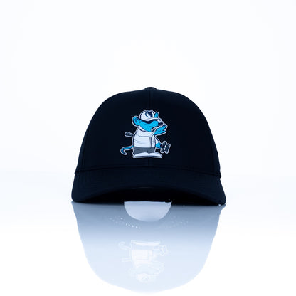 Curved Performance L.A.B. Rat Hat - Black