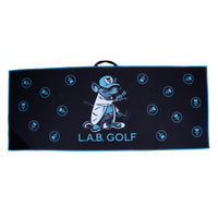 L.A.B. Chill Rat Scrubber Towel - Black
