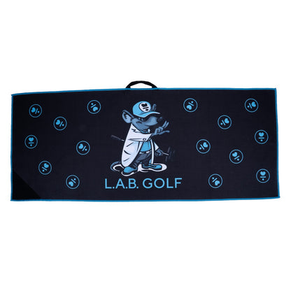 L.A.B. Chill Rat Scrubber Towel - Black