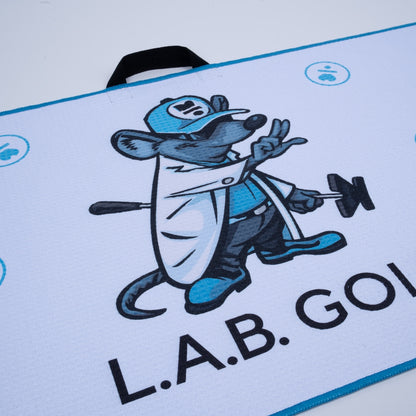 L.A.B. Chill Rat Scrubber Towel - White