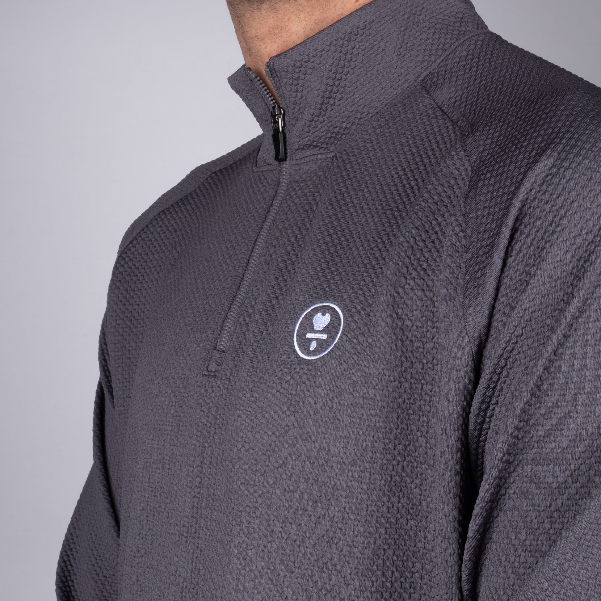 L.A.B. x Rhone Founder's Golf Q-Zip-gravel-large