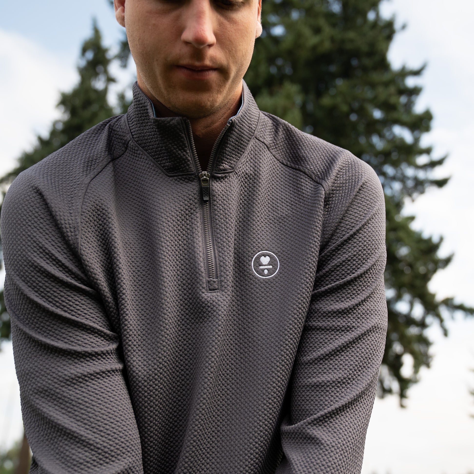 L.A.B. x Rhone Founder's Golf Q-Zip-gravel-large