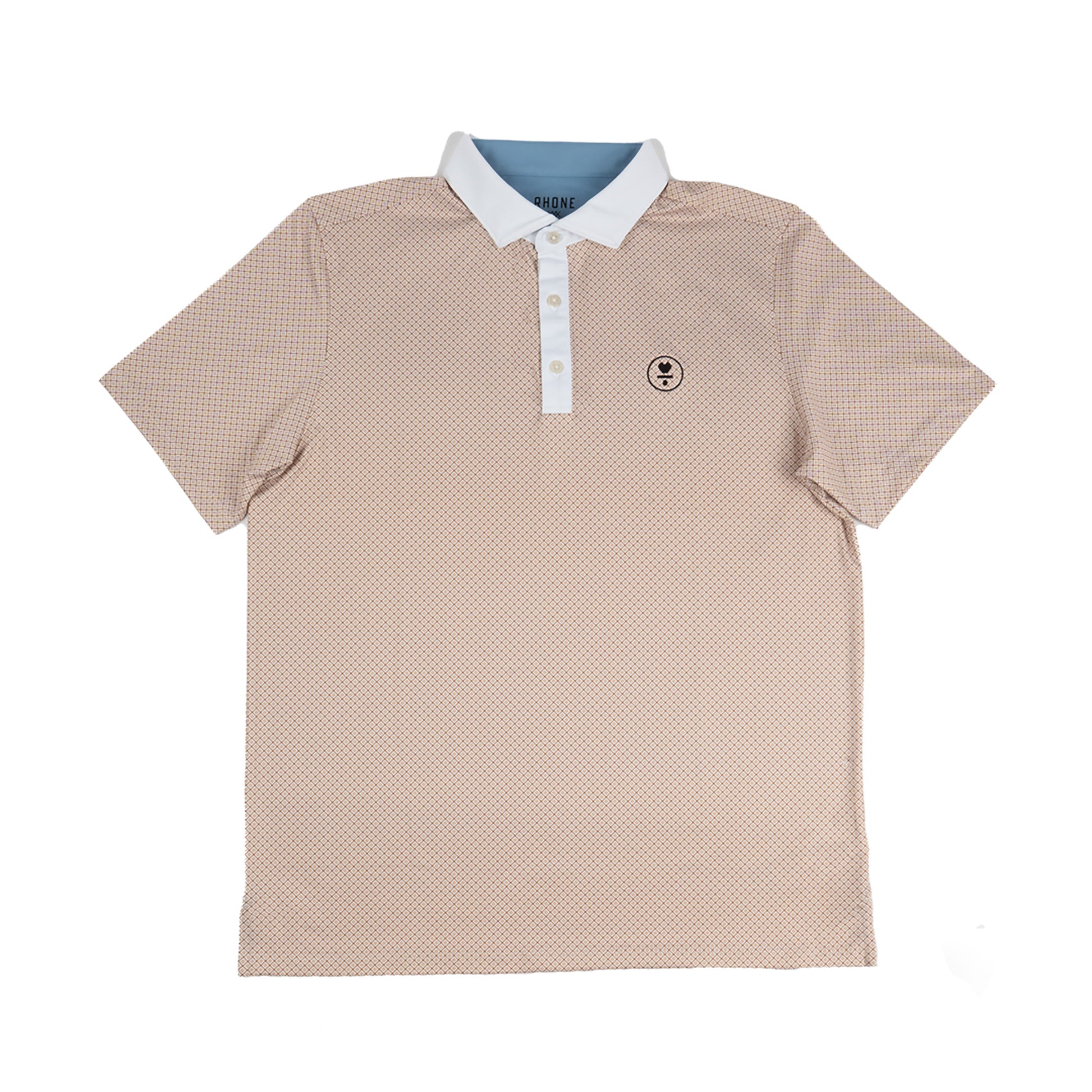 L.A.B. Golf x Rhone Sport Polo-xl-caramel-diamond-dash
