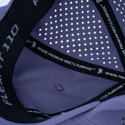 Performance Dad Hat - L.A.B. Patch - Purple