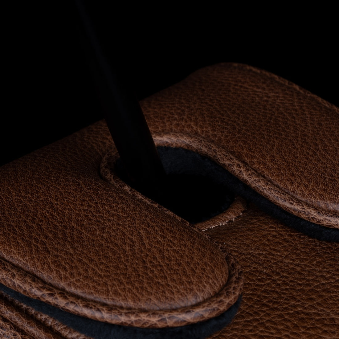 Distressed Leather Headcover - DF3