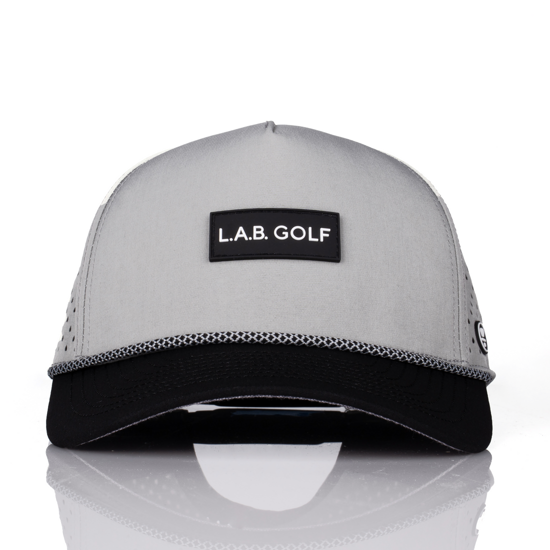 Two-Tone Rope Hat - Gray