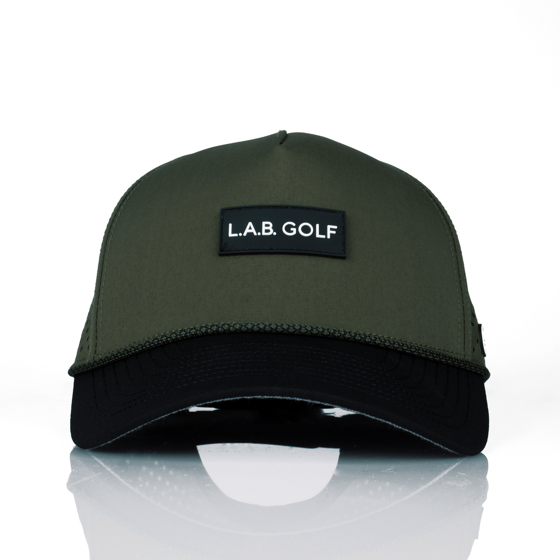 Two-Tone Rope Hat - Green