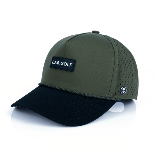Two-Tone Rope Hat - Green