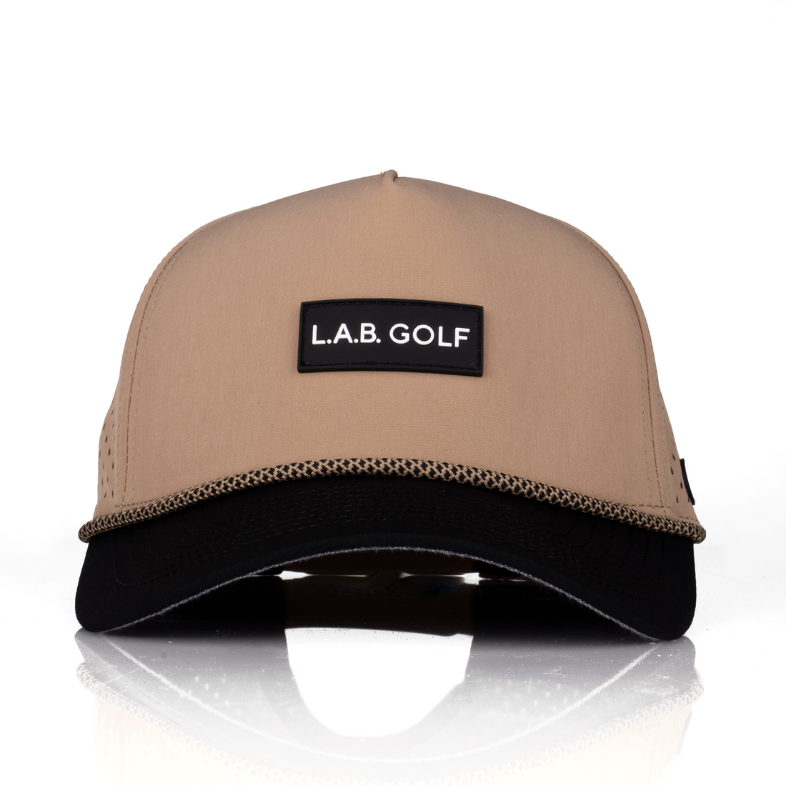 Two-Tone Rope Hat - Tan