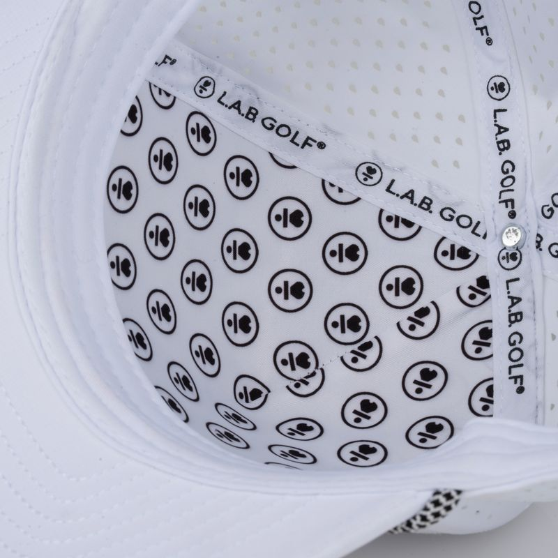 Two-Tone Rope Hat - White