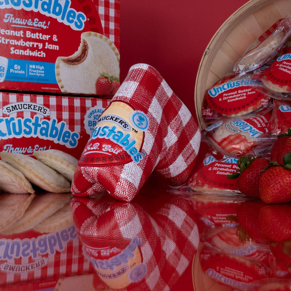 Uncrustables x LAB Strawberry Headcover - LINK