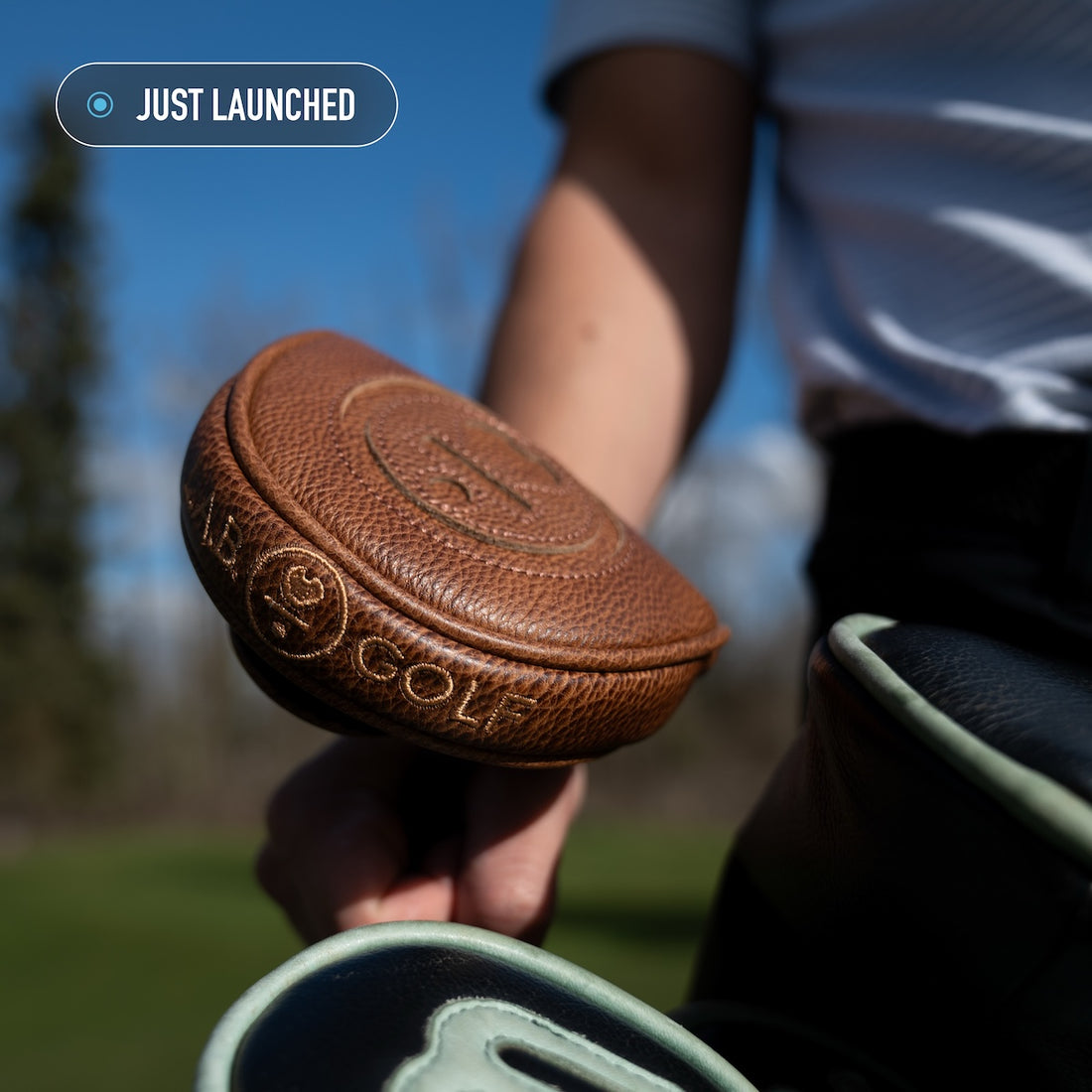 Distressed Leather Headcover - Mezz.1