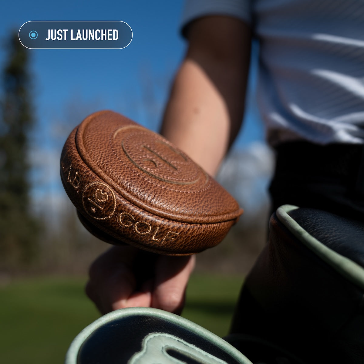 Distressed Leather Headcover - Mezz.1