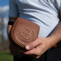 Distressed Leather Headcover - DF3